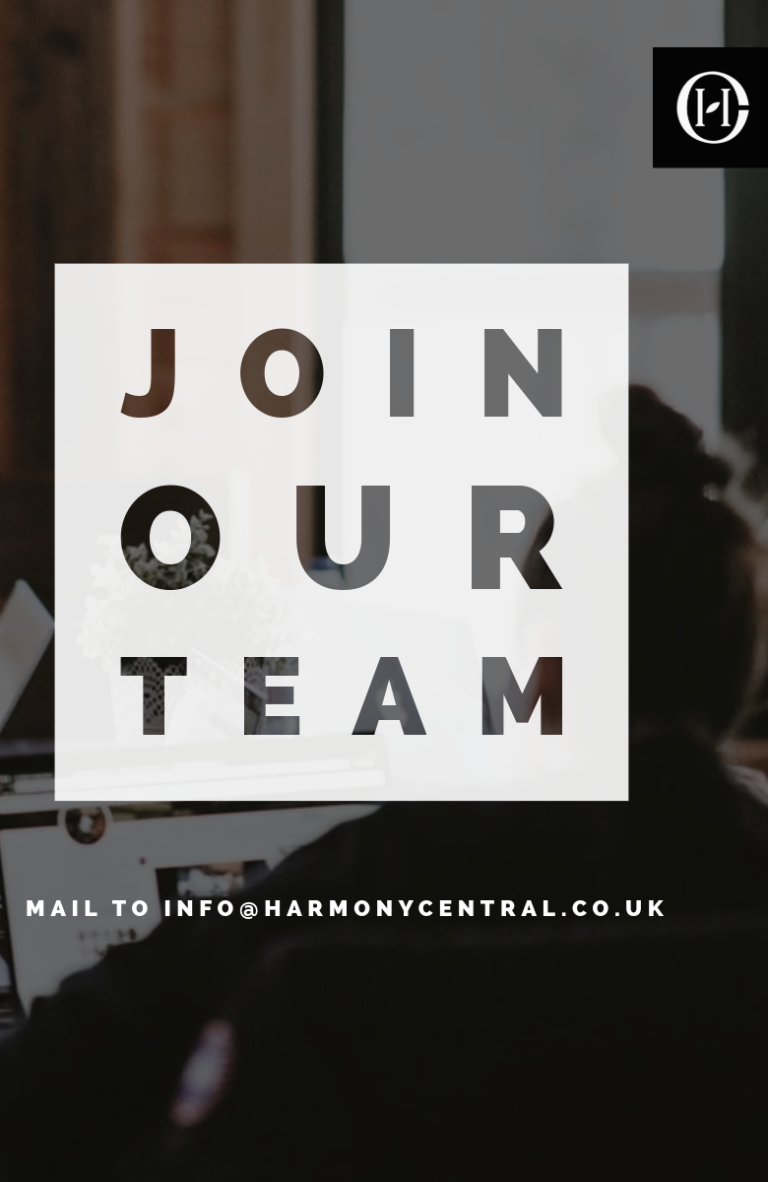 Text graphic promoting team recruitment with "Join Our Team" and contact email.